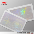 Custom Security 3D Hologram Cards with Own Image and Uv Print